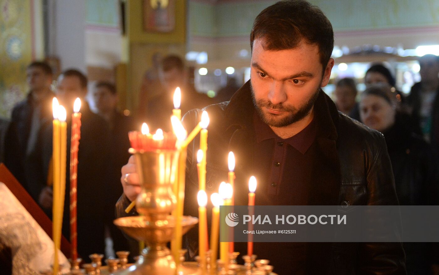 Празднование Рождества Христова в городах России