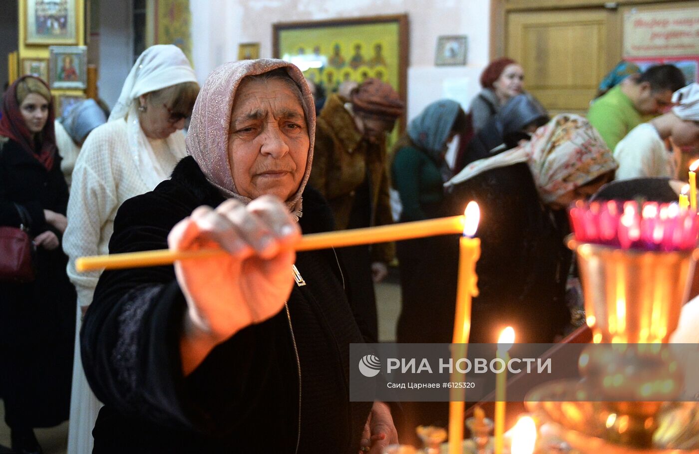 Празднование Рождества Христова в городах России