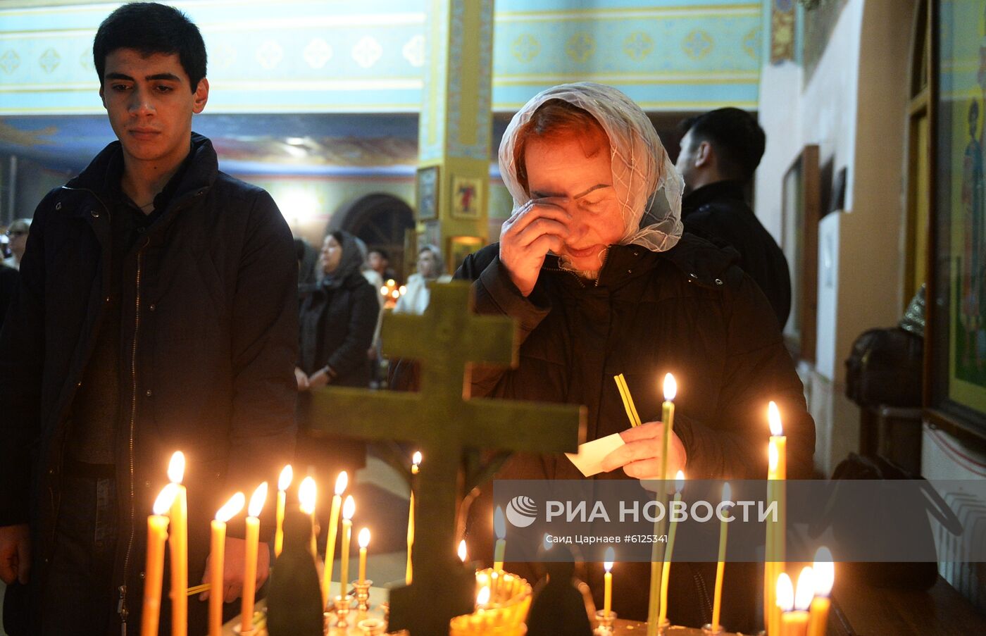 Празднование Рождества Христова в городах России