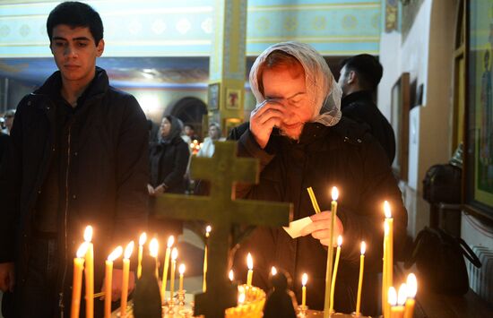 Празднование Рождества Христова в городах России