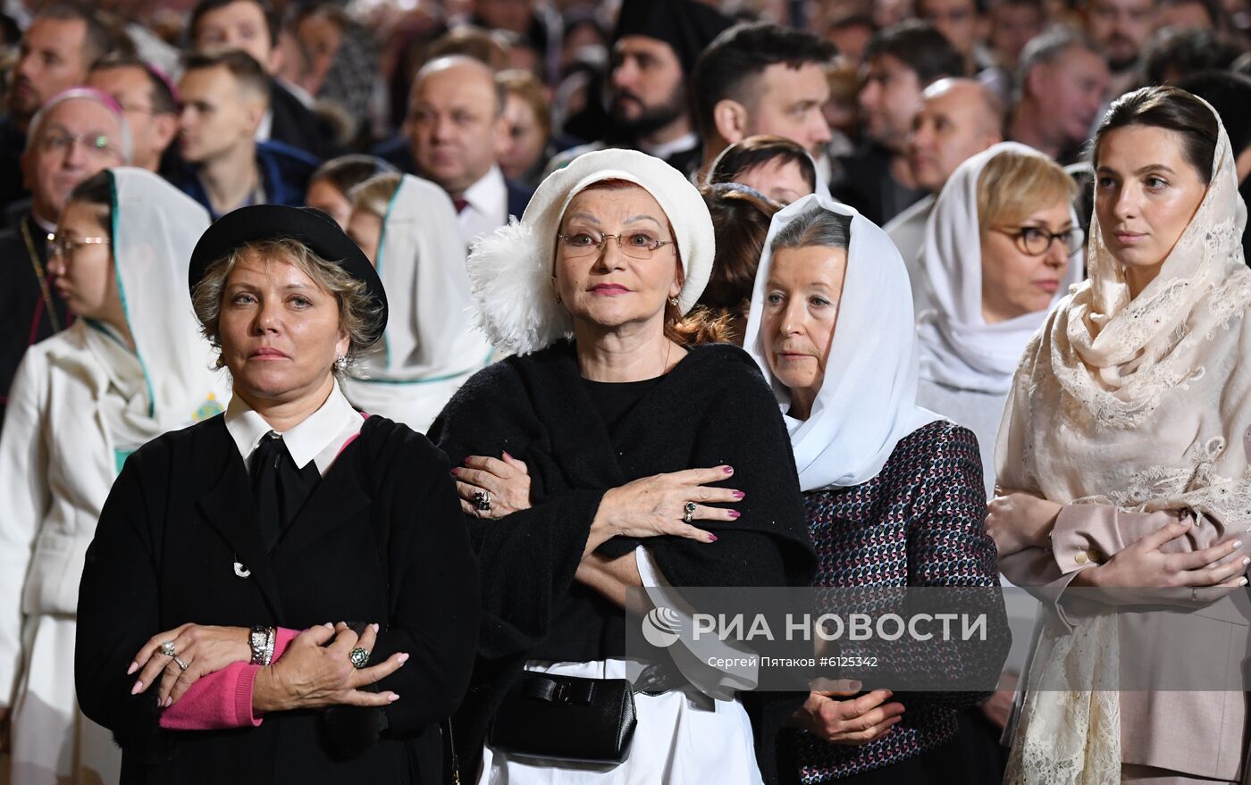 Рождество Христово. Патриаршая литургия в Храме Христа Спасителя