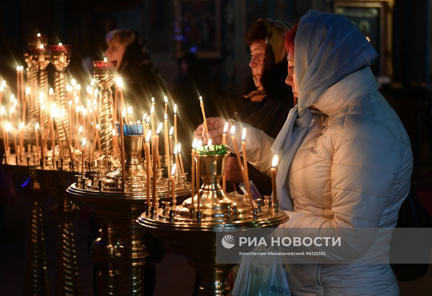 Празднование Рождества Христова в городах России