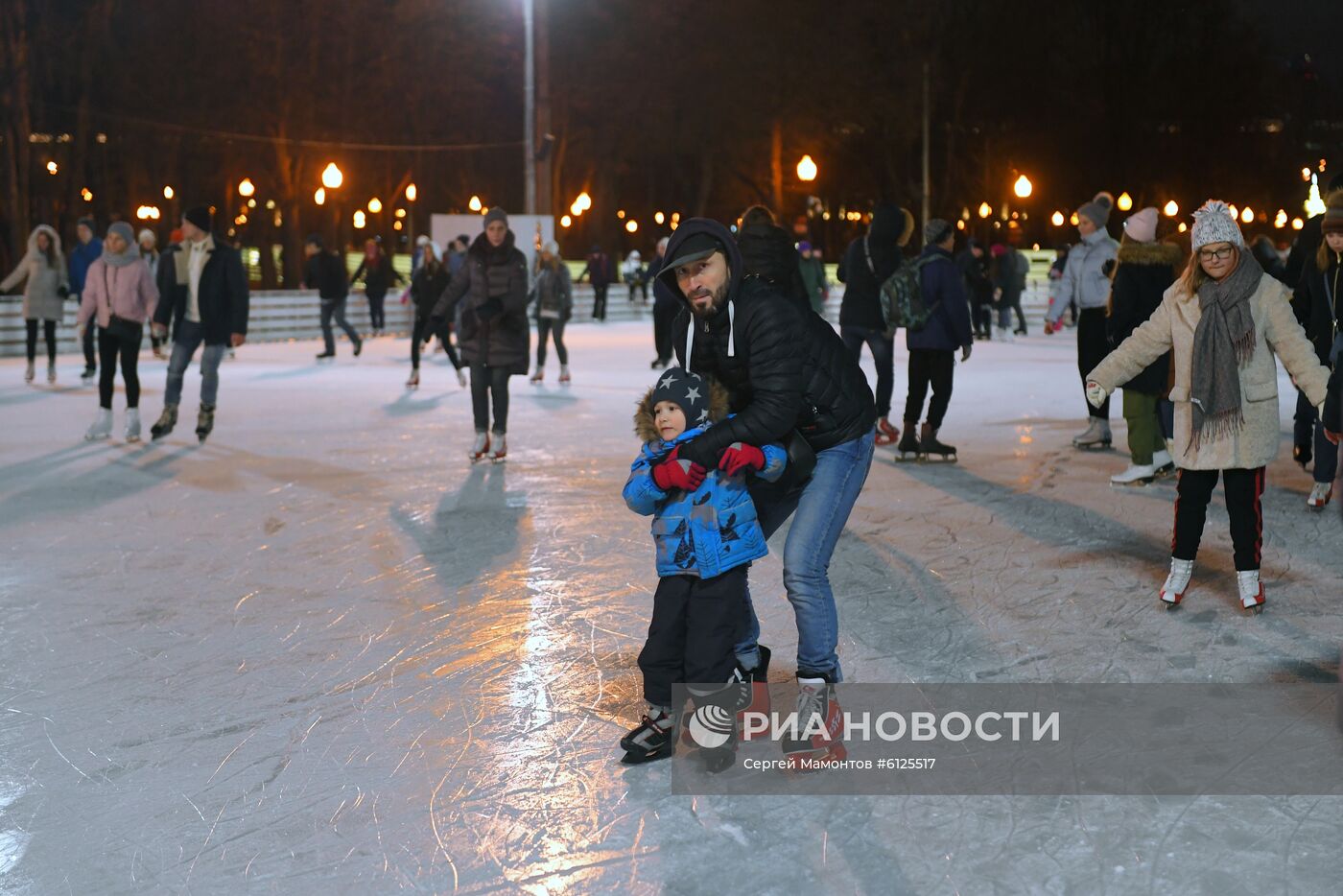 Зимний отдых москвичей