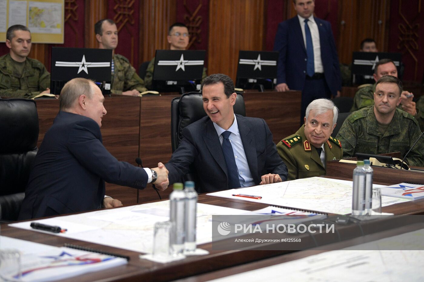 Визит президента РФ В. Путина в Сирию