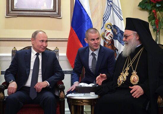 Визит президента РФ В. Путина в Сирию