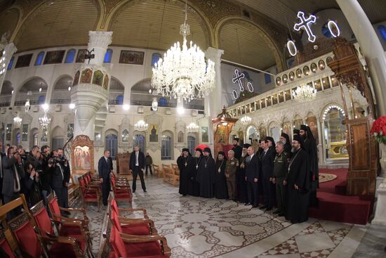 Визит президента РФ В. Путина в Сирию