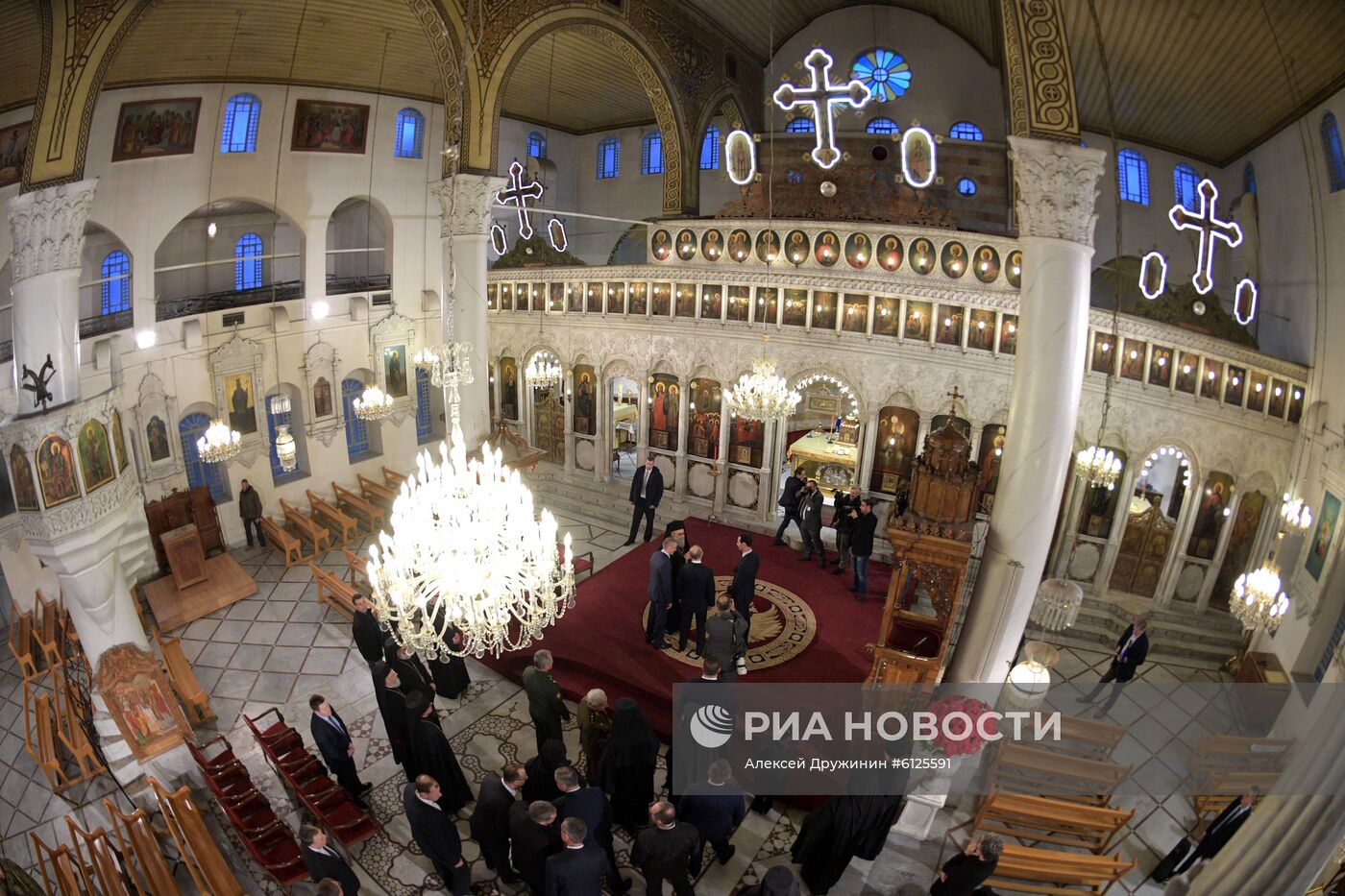 Визит президента РФ В. Путина в Сирию