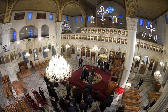 Визит президента РФ В. Путина в Сирию