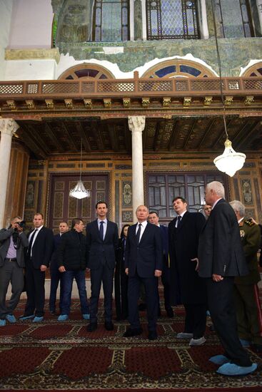 Визит президента РФ В. Путина в Сирию