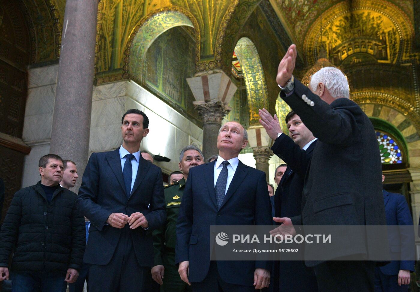Визит президента РФ В. Путина в Сирию