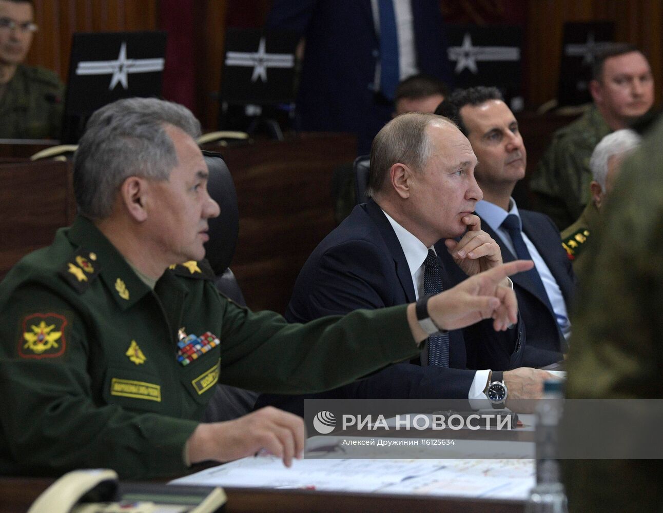 Визит президента РФ В. Путина в Сирию