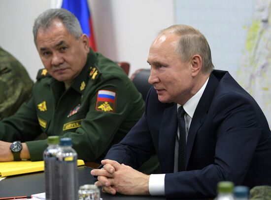 Визит президента РФ В. Путина в Сирию