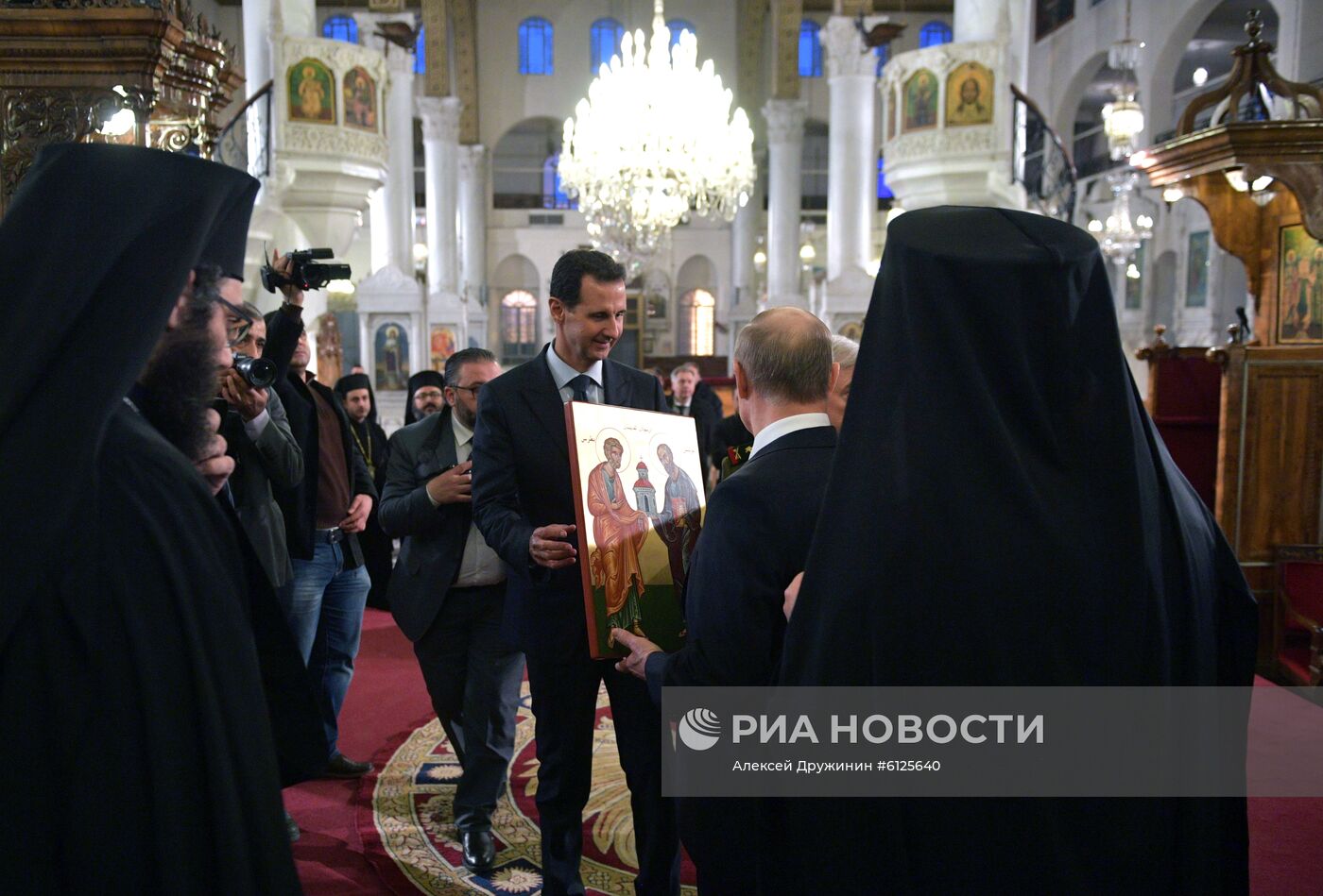 Визит президента РФ В. Путина в Сирию