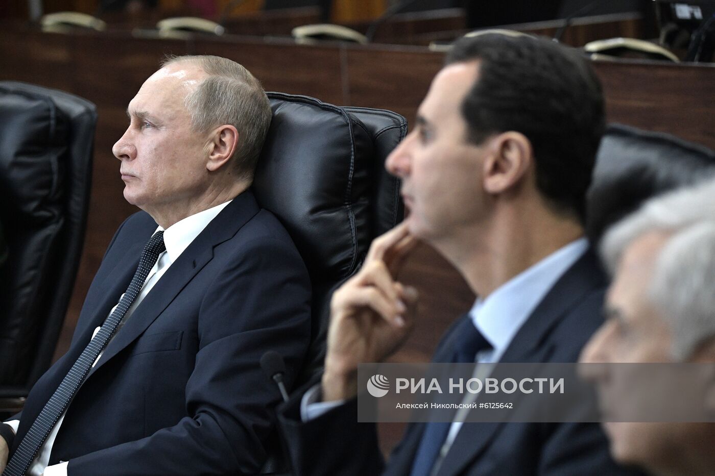 Визит президента РФ В. Путина в Сирию