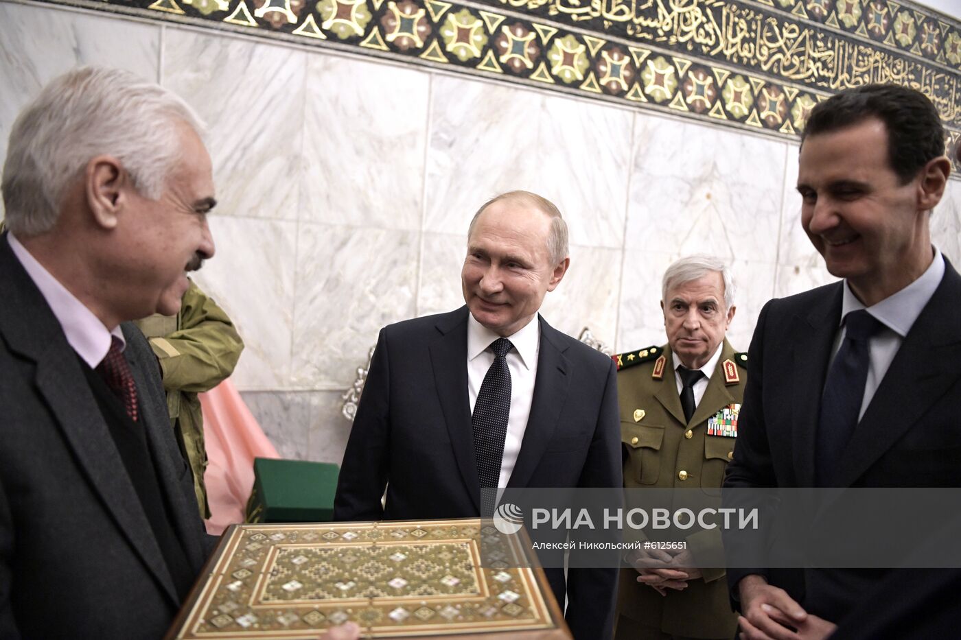 Визит президента РФ В. Путина в Сирию