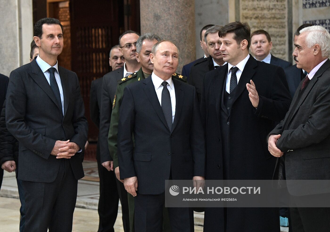 Визит президента РФ В. Путина в Сирию