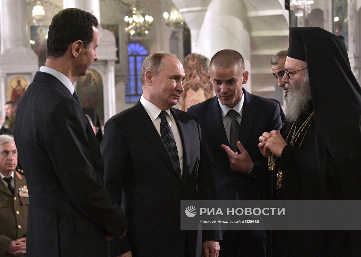 Визит президента РФ В. Путина в Сирию