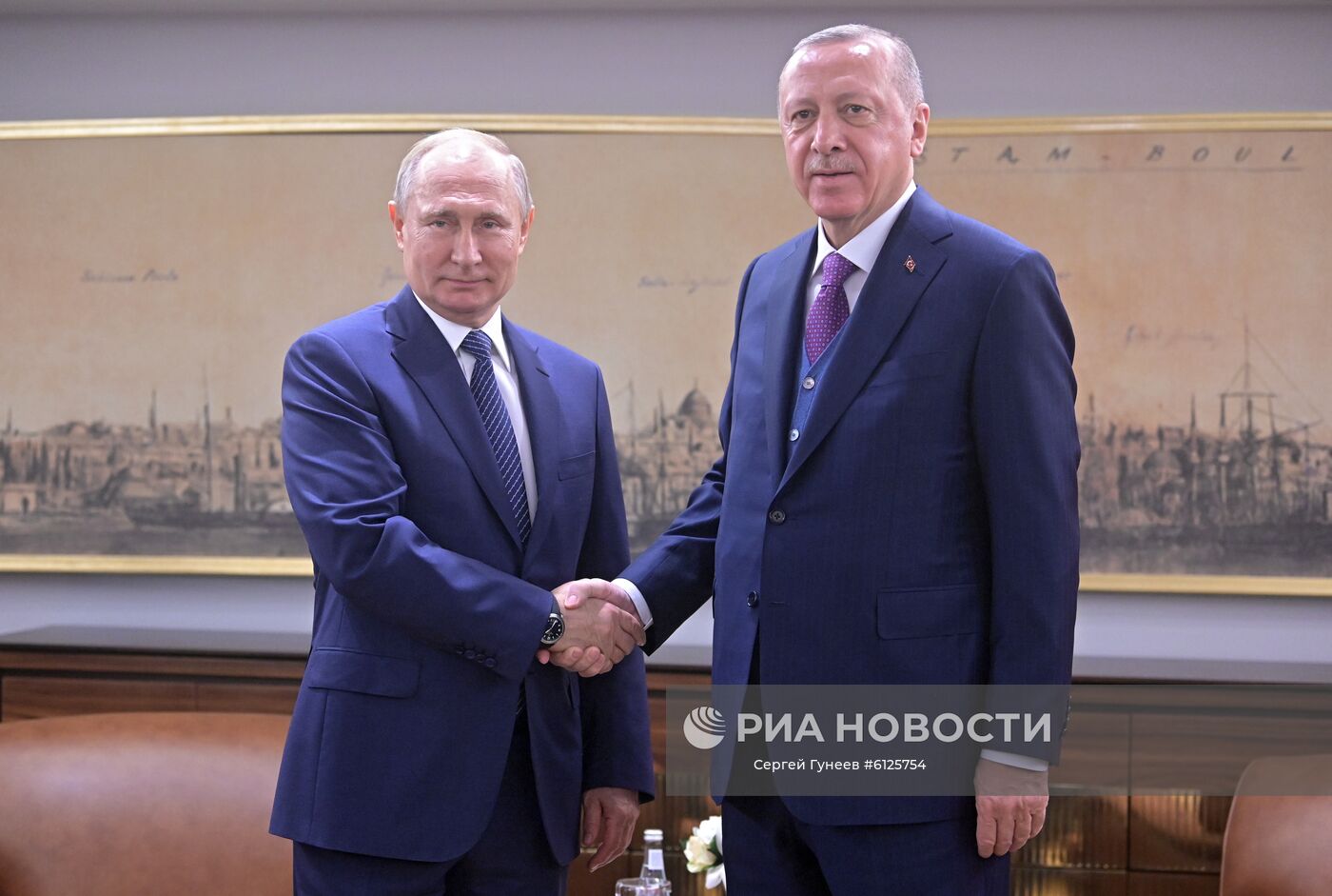 Рабочий визит президента РФ В. Путина в Турецкую Республику