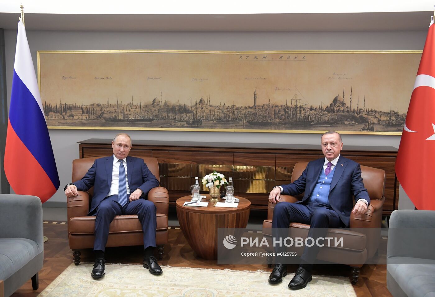 Рабочий визит президента РФ В. Путина в Турецкую Республику