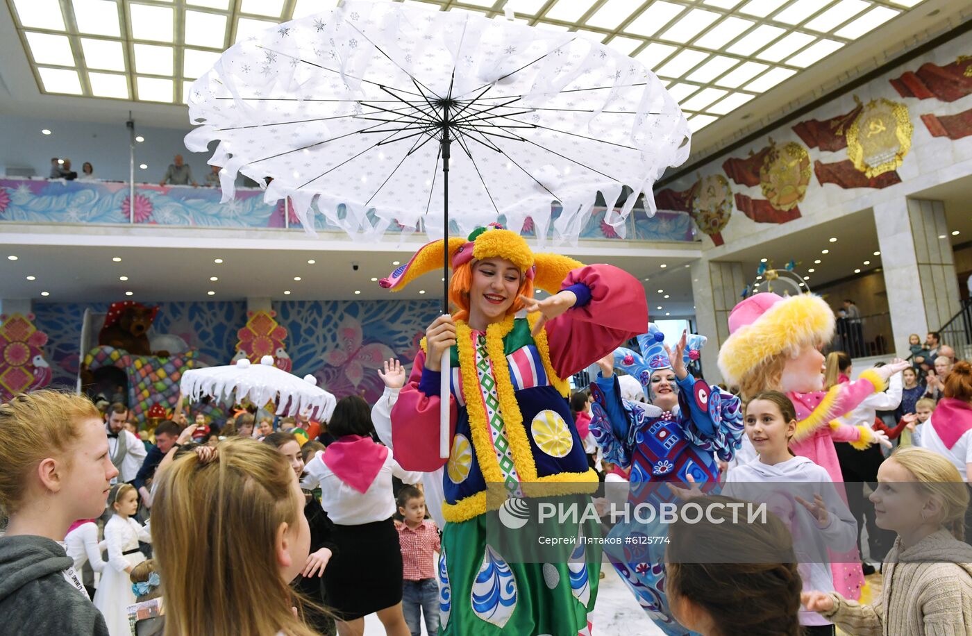 Патриаршая Рождественская елка в Кремле