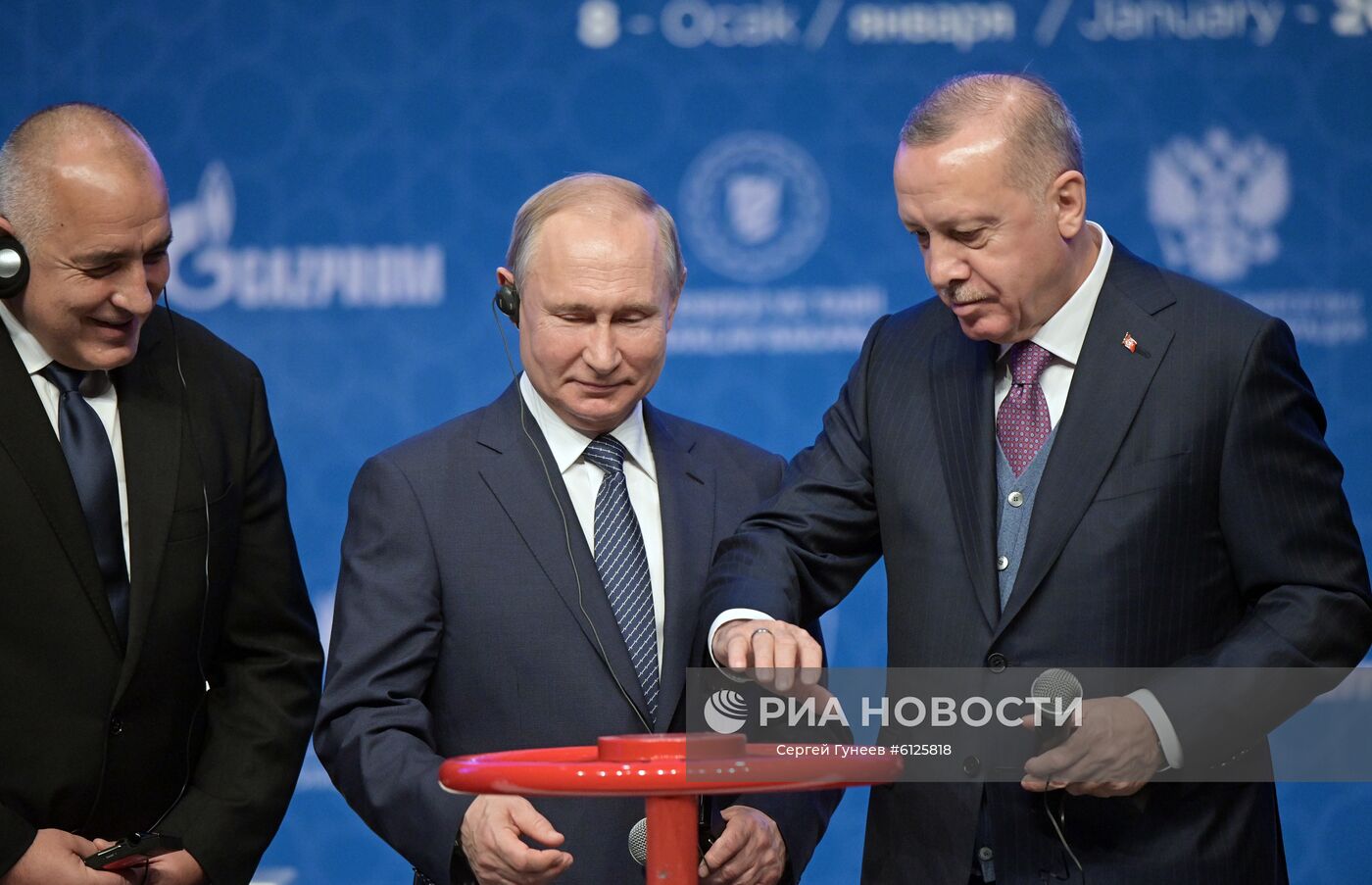 Рабочий визит президента РФ В. Путина в Турецкую Республику