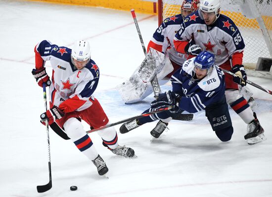 Хоккей. КХЛ. Матч "Динамо" (Москва) – ЦСКА