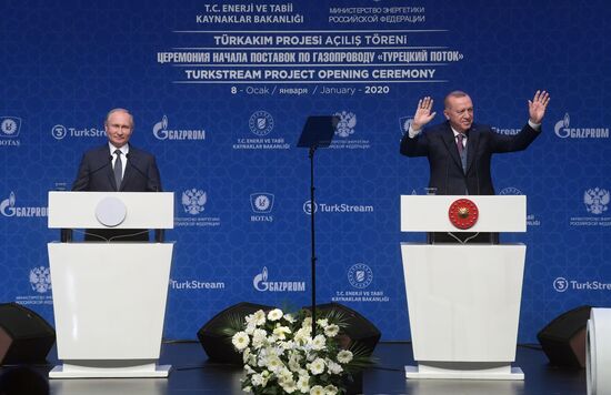 Рабочий визит президента РФ В. Путина в Турецкую Республику