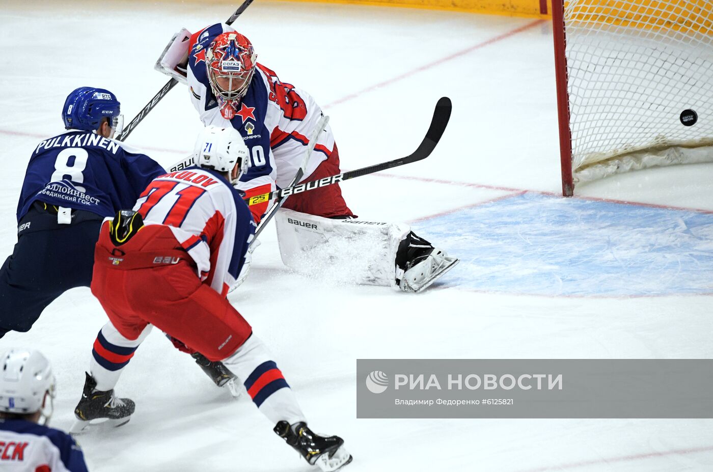 Хоккей. КХЛ. Матч "Динамо" (Москва) – ЦСКА