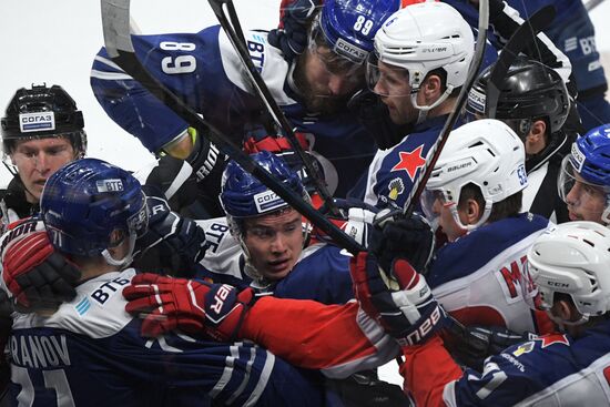 Хоккей. КХЛ. Матч "Динамо" (Москва) – ЦСКА