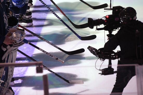 Хоккей. КХЛ. Матч "Динамо" (Москва) – ЦСКА