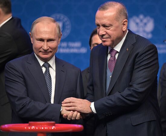 Рабочий визит президента РФ В. Путина в Турецкую Республику