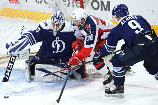 Хоккей. КХЛ. Матч "Динамо" (Москва) – ЦСКА