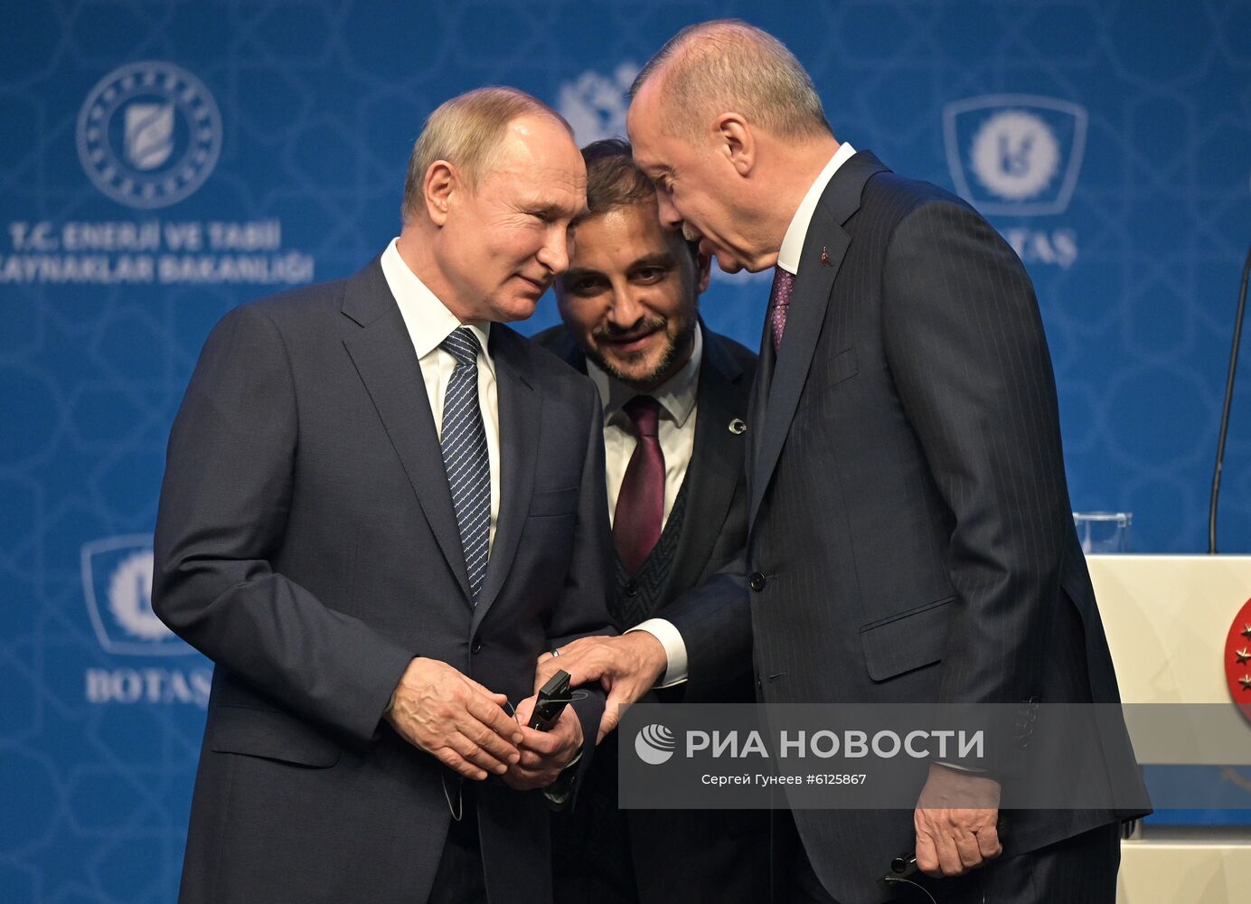 Рабочий визит президента РФ В. Путина в Турецкую Республику
