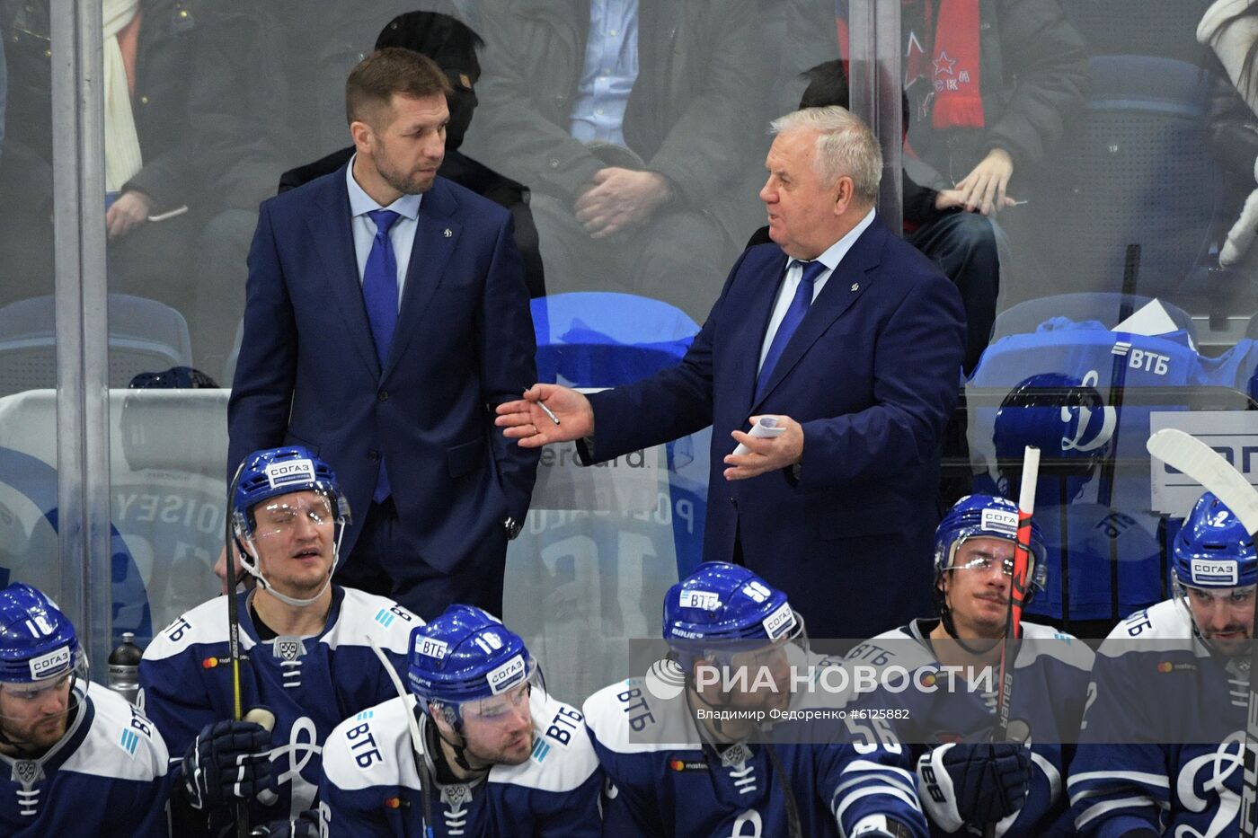 Хоккей. КХЛ. Матч "Динамо" (Москва) – ЦСКА