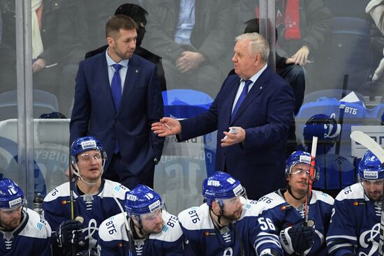 Хоккей. КХЛ. Матч "Динамо" (Москва) – ЦСКА