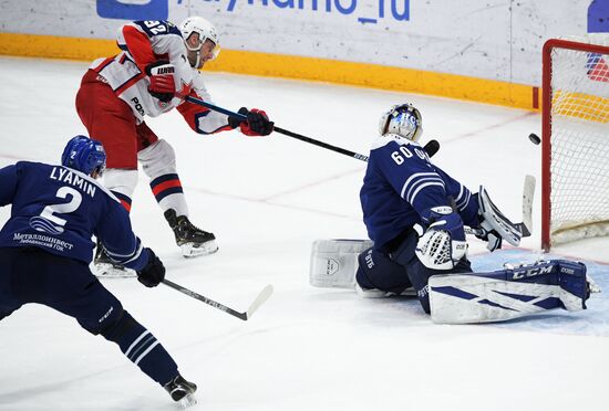 Хоккей. КХЛ. Матч "Динамо" (Москва) – ЦСКА