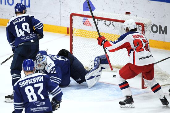 Хоккей. КХЛ. Матч "Динамо" (Москва) – ЦСКА