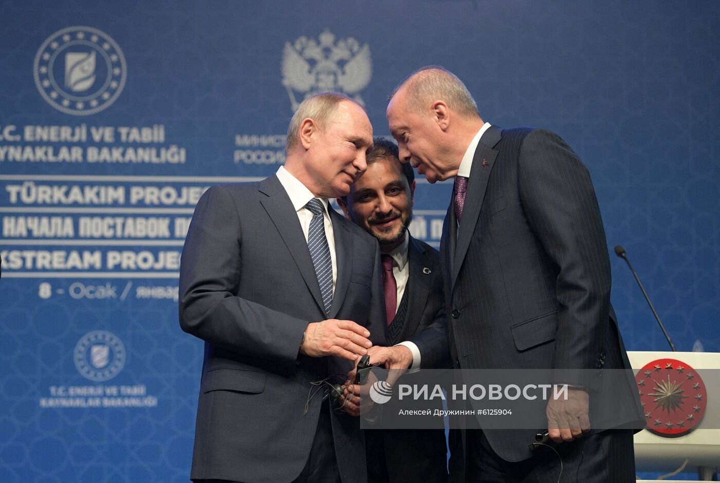 Рабочий визит президента РФ В. Путина в Турецкую Республику