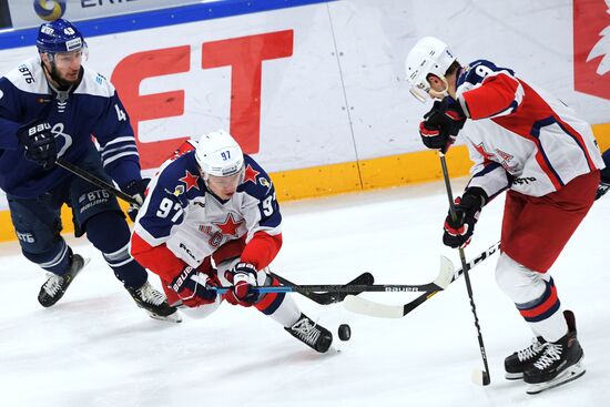 Хоккей. КХЛ. Матч "Динамо" (Москва) – ЦСКА