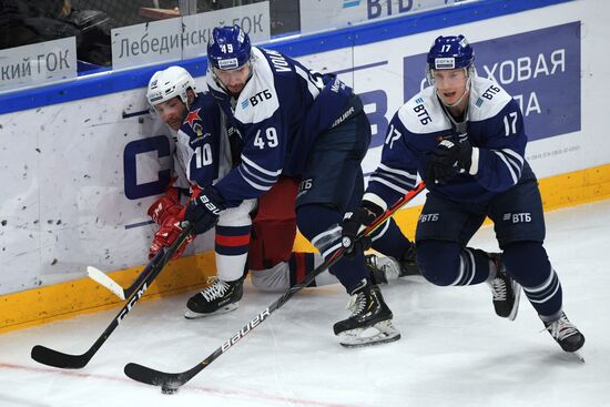 Хоккей. КХЛ. Матч "Динамо" (Москва) – ЦСКА