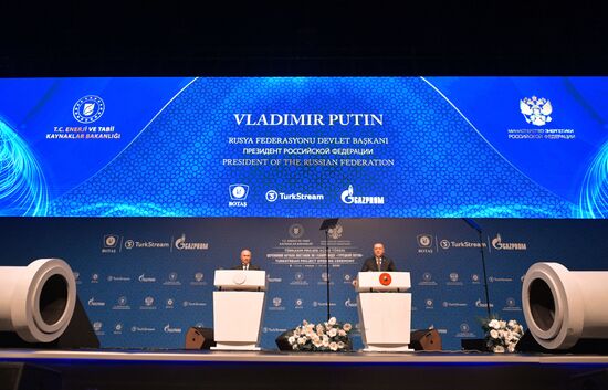 Рабочий визит президента РФ В. Путина в Турецкую Республику