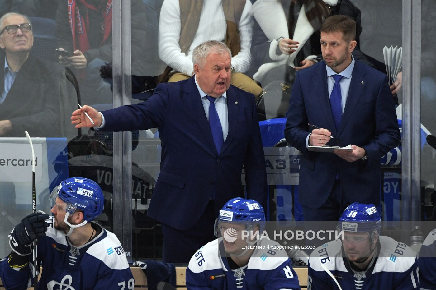 Хоккей. КХЛ. Матч "Динамо" (Москва) – ЦСКА