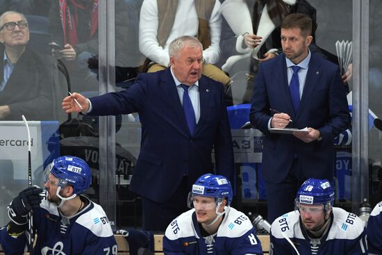 Хоккей. КХЛ. Матч "Динамо" (Москва) – ЦСКА