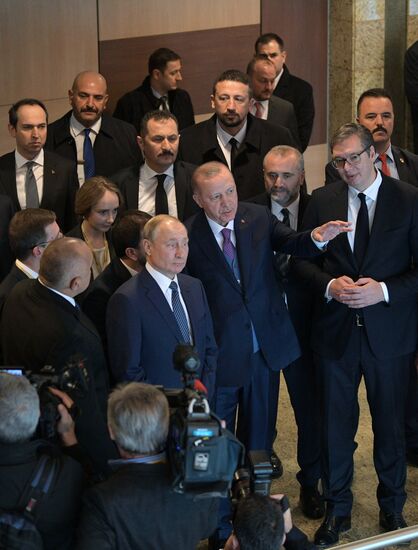 Рабочий визит президента РФ В. Путина в Турецкую Республику