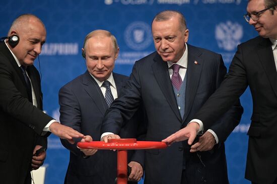 Рабочий визит президента РФ В. Путина в Турецкую Республику