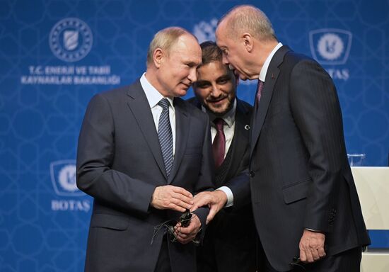 Рабочий визит президента РФ В. Путина в Турецкую Республику