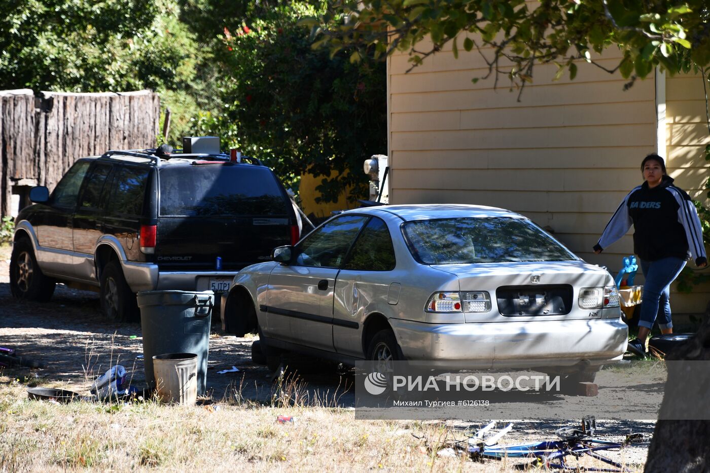 Резервация индейцев кашая Стюартс-пойнт в Калифорнии