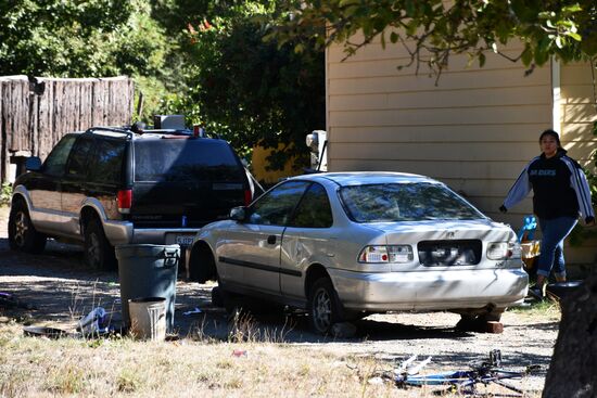 Резервация индейцев кашая Стюартс-пойнт в Калифорнии