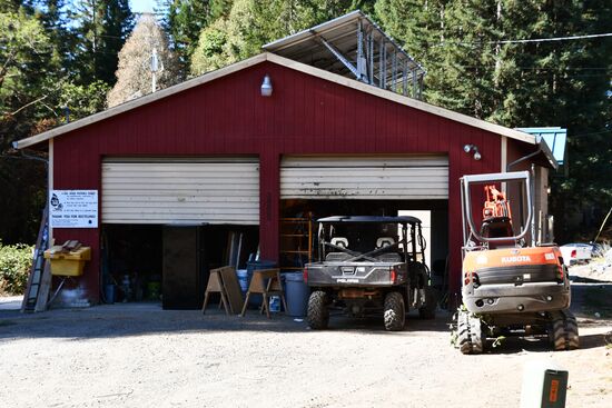Резервация индейцев кашая Стюартс-пойнт в Калифорнии