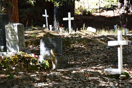 Резервация индейцев кашая Стюартс-пойнт в Калифорнии